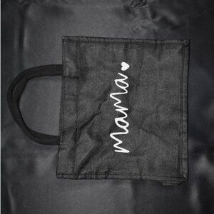 Black ‘Mama’ Tote Bag | Diaper Bag or Hospital Bag for New Moms – Travel & Every